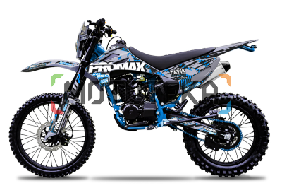 Мотоцикл кроссовый / эндуро PROMAX (Промакс) MX250 серый/синий