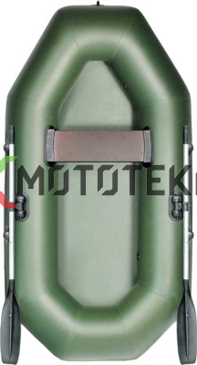 Лодка ПВХ Аква Оптима 220 зелёный