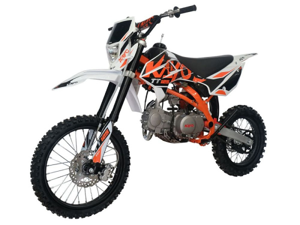 Питбайк KAYO (Кайо) BASIC K125 17/14 KRZ (механ. сцепл., кикстартер, 2024 г.) | Мототека