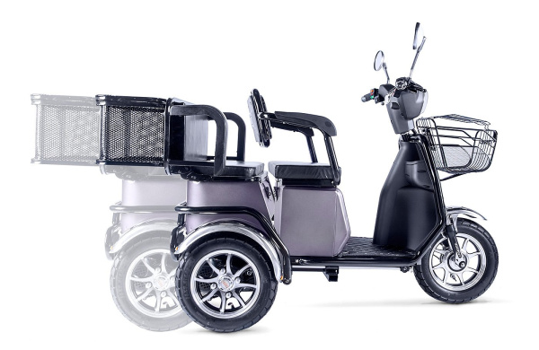 Пассажирский электротрицикл Rutrike (Рутрайк) S2 L1 | Мототека